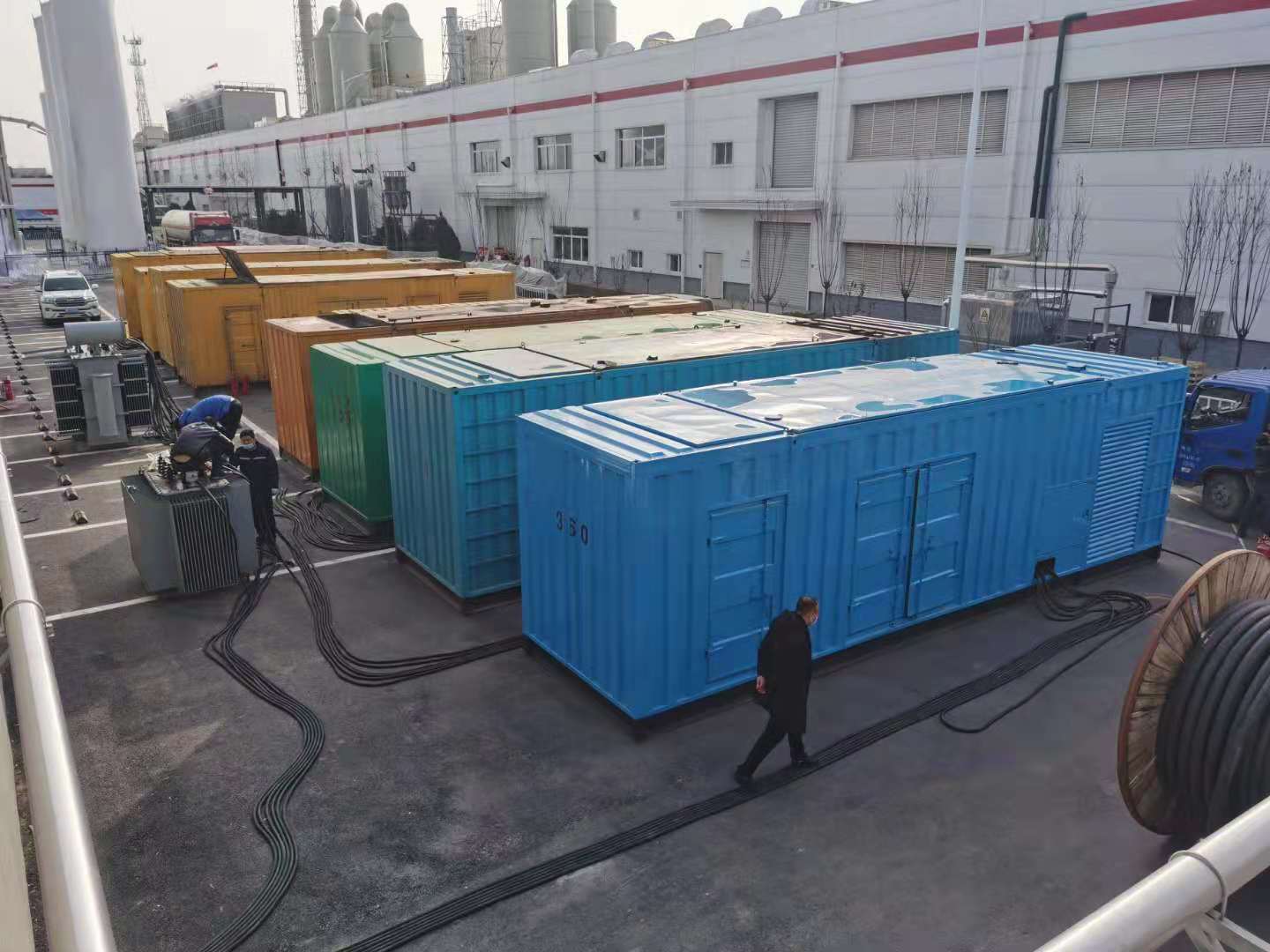 平房出租发电机-柴油发电机组三相采用什么接法